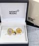 Copy Mont Blanc Gold Cufflinks set with mother-of-pearl elements (3)_th.jpg